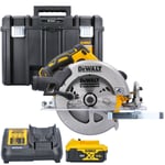 Dewalt DCS570 18V XR Brushless Circular Saw With 1 x 5Ah Battery, Charger & Case