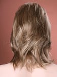 Ladies Medium Wig Tapered Style Light Brown & Ash Blonde Blend Fashion Wig