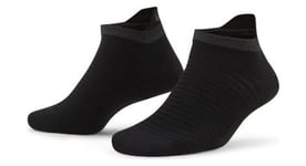 Paire de chaussettes invisibles nike spark lightweight noir