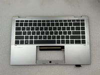 For HP EliteBook x360 1040 G8 M46733-251 Russian Palmrest Keyboard Top Cover NEW