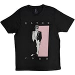 Elton John Unisex T-Shirt: Tux Photo (X-Large)