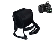 BV & Jo Snug fit Case Bag Compatible with CANON POWERSHOT SX530 SX510 SX500 SX430 SX420,Kodak AZ521 AZ362 AZ251,Fuji Instax Mini 11 instant Camera - (Black)