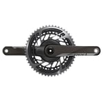 Sram Red AXS D1 Quarq DUB Power Meter Chainset - 12 Speed Black / 35/48 170mm