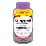 Centrum Silver Women 50+ Daily Multivitamin Vitamin, 275 Tablets, Exp 03/25 UK