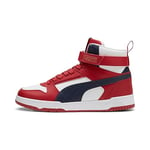 Puma Unisex Adults Rbd Game Sneakers, Puma White-New Navy-Club Red, 38 EU