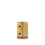 Kartell - Componibili 5966 Gold - 2 Compartments