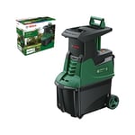 Bosch Garden Turbine Shredder AXT 25 TC (2500 W; Suitable for Wood and Tough Garden Debris; Integrated Collection Box 53L; in Carton Packaging)