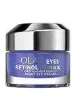 Olay Regenerist Retinol24 MAX Night Eye Cream Without Fragrance, 15ml, One Colour, Women