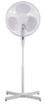 Highlands 16" Standing Pedestal Stand Fan Adjustable Oscillating Rotating Stay Cool 3 Speed
