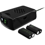 Pack double batterie + chargeur pour manette Xbox one et Xbox series X | S +  - 60h d'autonomie – NOIR