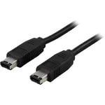FireWire kabel IEEE1394a 6-6 pin 2m