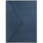 Galleri Papper Lyxigt Kuvert A4 - För Diplom och Certifikat 5 st Metallic Navy Blue