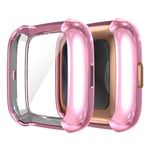HAT PRINCE Fitbit Versa 2 electroplating case - Rose Gold