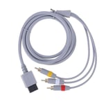 Câble audio Câble AV Console de jeux Cordon de câble pour Nintendo Wii