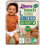 Libero Touch Hybrid Inserts L 11-18 kg (22 stk)