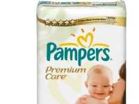 Pampers Premium Care, 4 kg, 9 kg, Vit, 3 månad (er), 6 månad (er), 60 styck