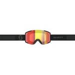Scott Shield+extra Lens Ls Ski Goggles Orange Light Sensitive Red Chrome/CAT 2