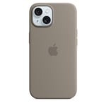 Apple iPhone 15 Silicone Case with MagSafe - Clay Soft Touch Finish
