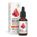 Aura Herbals - Vitamin D3, 4000 Iu + K2 Forte (30 ml)