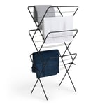 Argos Home 14m 3 Tier Indoor Clothes Airer - Black