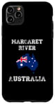 Coque pour iPhone 11 Pro Max Drapeau rétro Margaret River Australie vieilli