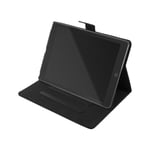 Deltaco Deksel for iPad 10,2" Magnetlås, stativ, svart