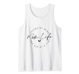 Mom Life: Losing My Mind One Kid at a Time" Humorous Design Tank Top