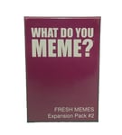 What Do You Meme? Fresh Memes - Expansion Pack 2 - NEW SEALED - 17+ ⭐️⭐️⭐️⭐️⭐️ ✅