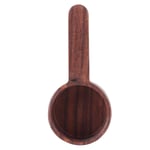 Wooden Coffee Scoop Measuring Spoon Coffee Spoon with Long Handle for Ground Beans Espresso Coffee Milk Powder(Short)