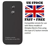 remote control for Dimplex Bari Optiflame Electric Stove Fire