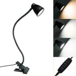 INF Inf Dimbar Led Läslampa/klämlampa 3000-6500k