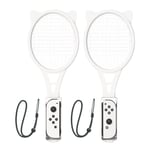 Raquette De Tennis Pour Nintendo Switch Pour Mario Tennis Aces Porte-Poignée Poignées De Contrôleur Tennis Aces Accessoires De Jeux