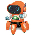 Musik Och Dans Robot Bläckfisk Stunt Robot Fordon Födelsedag present leksak