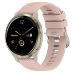 Garmin Venu 2S Klokkerem i silikon, 18mm - Rosa