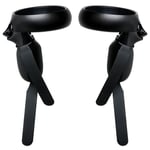 Unbranded 1 pair adjustable knuckle straps for vr touch controller grip ac