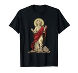 Saint Philomena On A Stone Slab T-Shirt