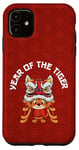 iPhone 11 Year of The Tiger Chinese Zodiac Lunar New Year Lion Dance Case