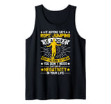 Jump Rope Funny Skipping Rope Jumping Is A Joke Tank Top