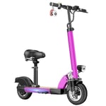 SILOLA Foldable Electric Scooter, Adjustable Kick Scooter, with Burglar Alarm, Up To 31 MPH, Max Load Capability 330Lb E-Scooter