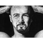 Wee Blue Coo Ed Norton American History X Wayne Maguire Art Print Canvas Premium Wall Decor Poster Mural