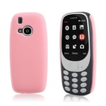 Nokia 3310 Enfärgat Skal - Ljus Rosa