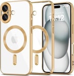 Tech-Protect Tech-Protect Magflex Magsafe Iphone 16 Shiny Gold
