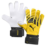 Puma Unisex's One Grip 3 RC Goalkeeper Gloves, Ultra Yellow Black White, 11