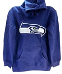 Seattle Seahawks Youth Primary Logo Fleece Hoodie - College NAVY SMALL