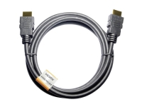 Maxtrack HDMI AV-anslutningskabel [1x HDMI® - 1x HDMI®] 2.0 m Svart