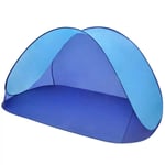 Tente de Camping Légère pour 2 Personnes, Tente Pliable Étanche Anti-UV SPF 30+ pour Camping Barbecue Pique-Nique Plein Air, Bleu