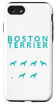Coque pour iPhone SE (2020) / 7 / 8 T-shirt Boston Terrier | T-shirt Stubborn Boston Terrier Tricks