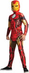 Rubies Marvel's Avengers Iron Man Kostyme med Maske, 5-7 år