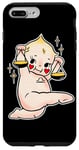 iPhone 7 Plus/8 Plus Kewpie Baby Libra Zodiac Scales of Justice Tattoo Flash Case
