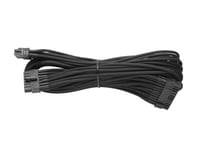 Sleevad kabel, Corsair AX(i)1200i/860i/760i, ATX 24-pin, Individually Sleeved, Generation 2 - Svart